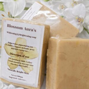 Skin Brightening And Lightening Soap-Blossom Auras