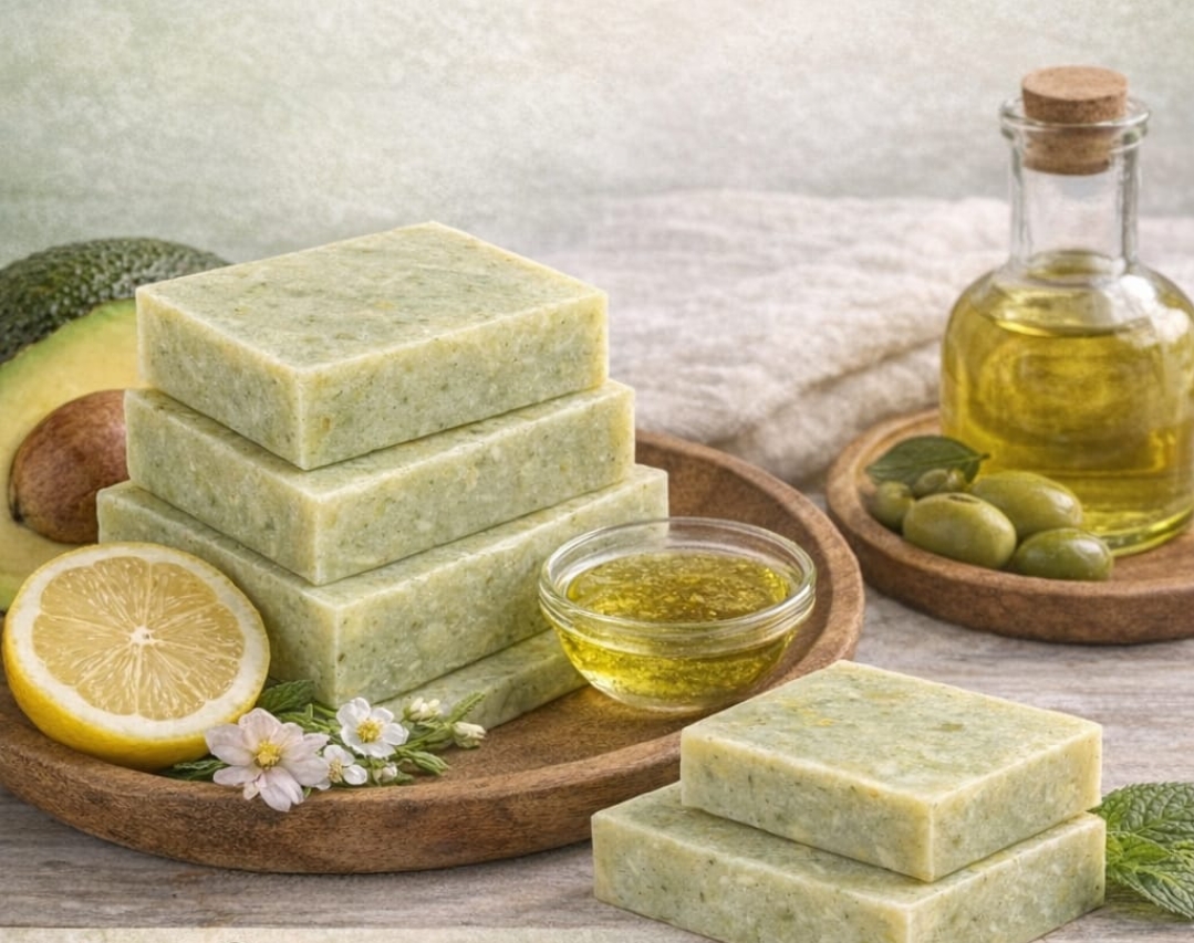 Avocado Soap | Handmade Natural Moisturizing Soap for Soft & Nourished Skin