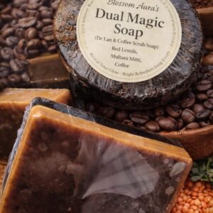 De-Tan Scrub Soap | Handmade Natural Exfoliating Soap for Tan Removal & Bright Skin