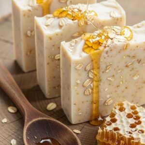 Honey Oats Soap | Handmade Natural Soothing Soap for Soft & Nourished Skin
