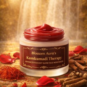 Kumkumadi Therapy Moisturizer | Handmade Ayurvedic Glow Serum for Radiant Skin