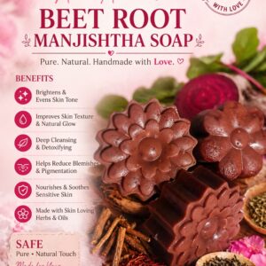 Beetroot & Manjishtha Beauty Bar
