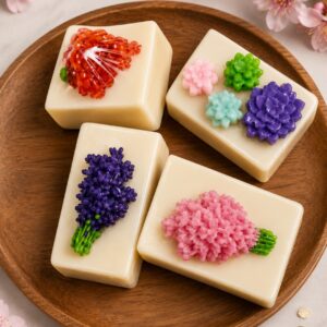 Designer Bathing Bar with Shea Butter, Oats & Almond Oil