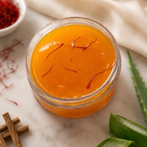 Saffron Gel Glow Moisturizer for Oily Skin