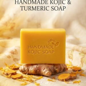 Handmade Kojic And Turmeric Soap